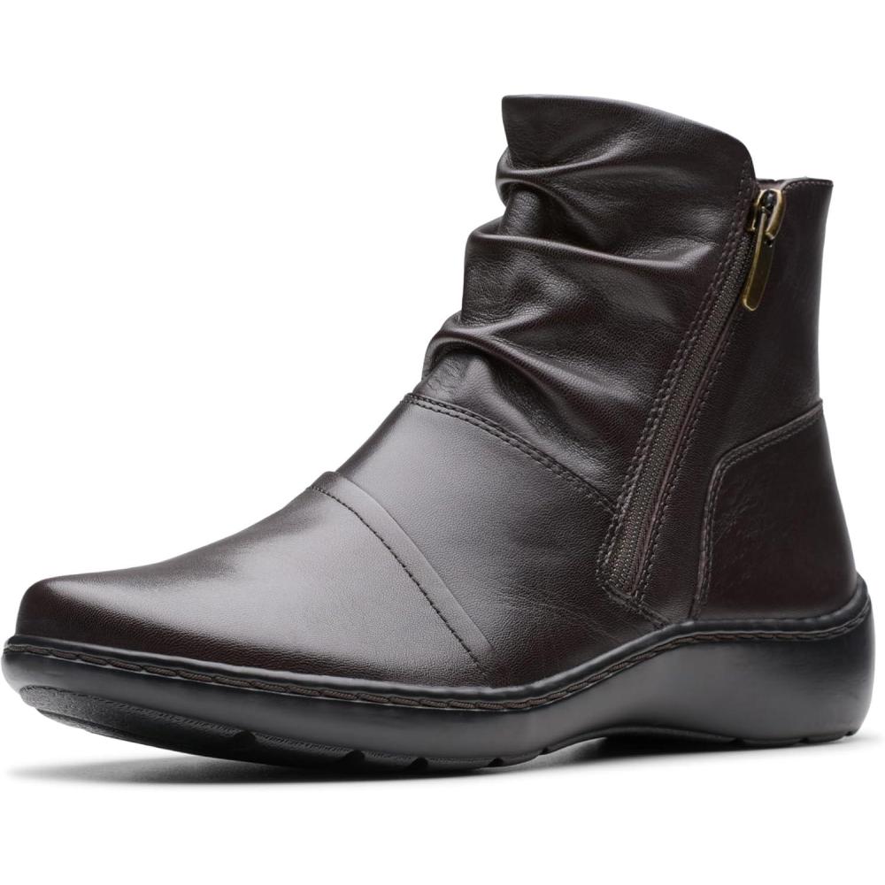 imageClarks Womens Cora PaceChocolate