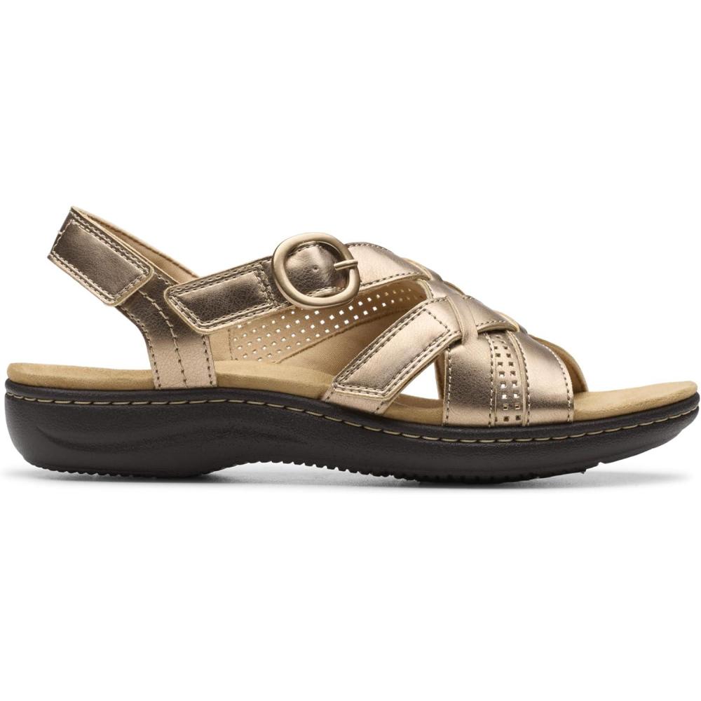 imageClarks Womens Laurieann MaeGold Metallic Synthetic