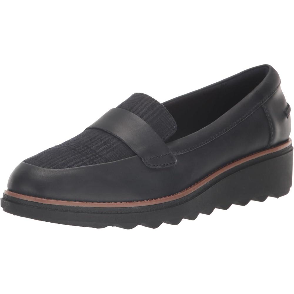 imageClarks Womens Neiley Pearl SandalsNavy Combi Leather