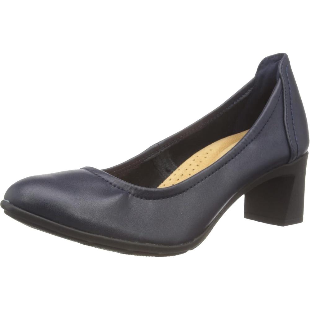 imageClarks Womens Neiley Pearl SandalsNavy Leather