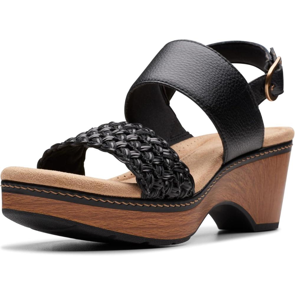 imageClarks Womens Seannah StepBlack Leather