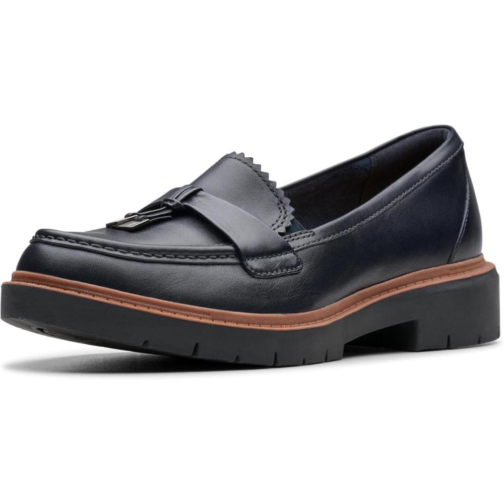 imageClarks Womens Westlynn BellaNavy Leather