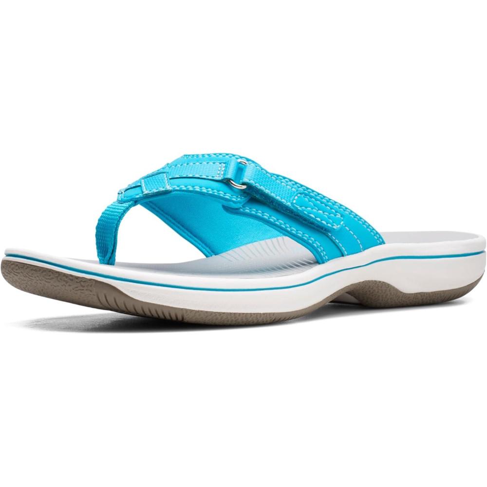 imageClarks womens Breeze SeaAqua Synthetic