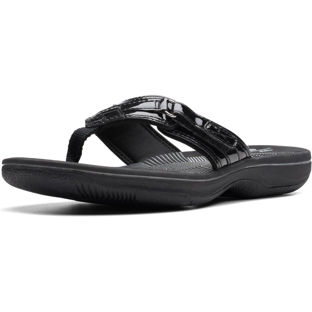 imageClarks womens Breeze SeaBlack Patent