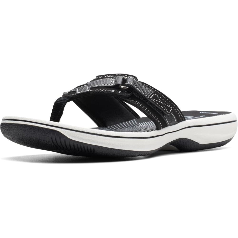 imageClarks womens Breeze SeaBlack Synthetic