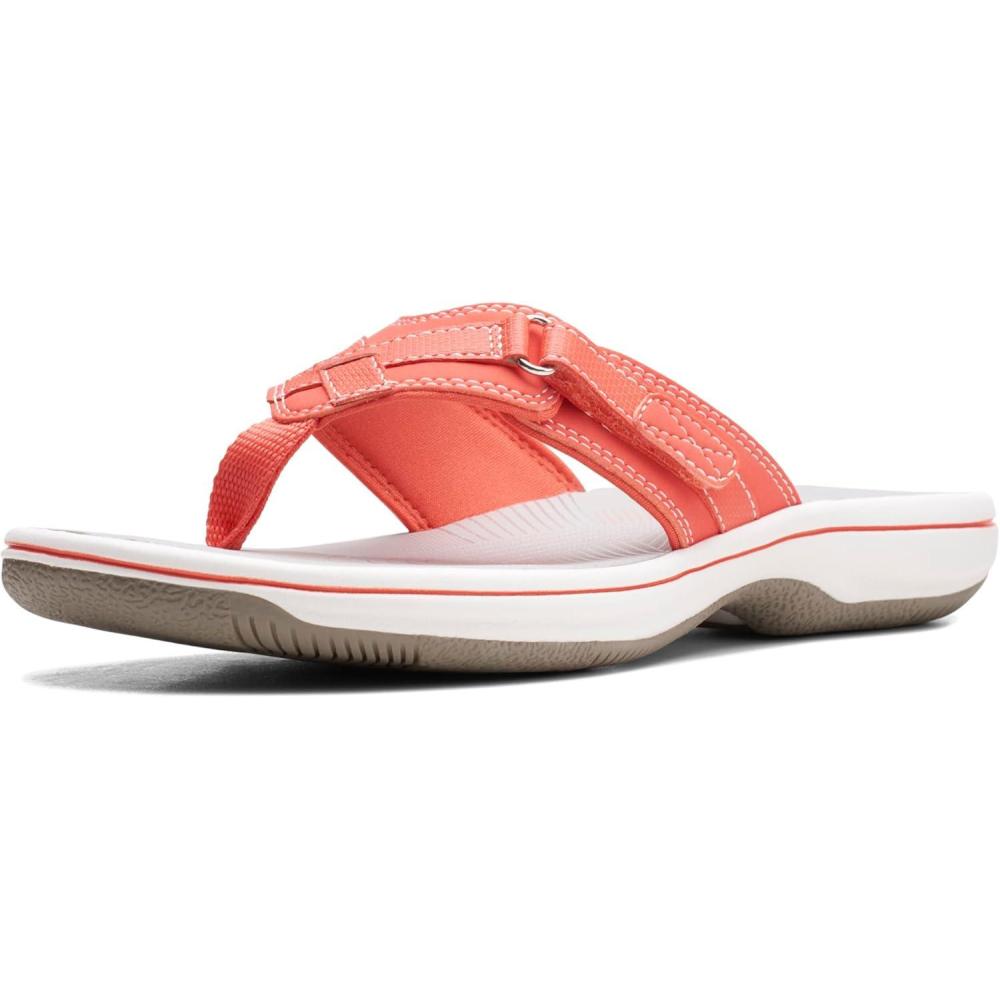 imageClarks womens Breeze SeaBright Coral Synthetic