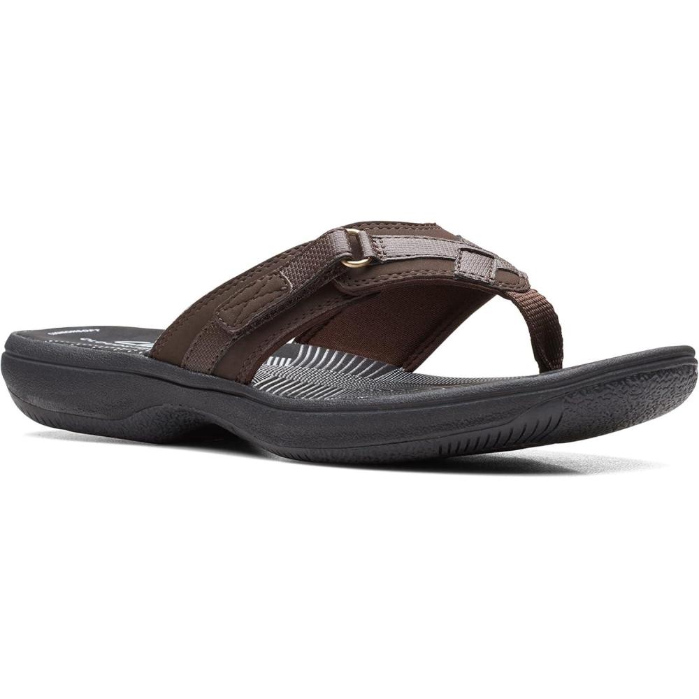 imageClarks womens Breeze SeaDark BrownBlack