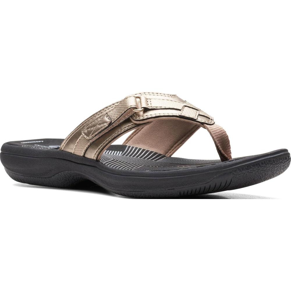 imageClarks womens Breeze SeaGoldBlack