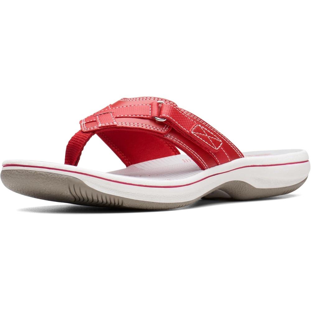 imageClarks womens Breeze SeaRed Synthetic