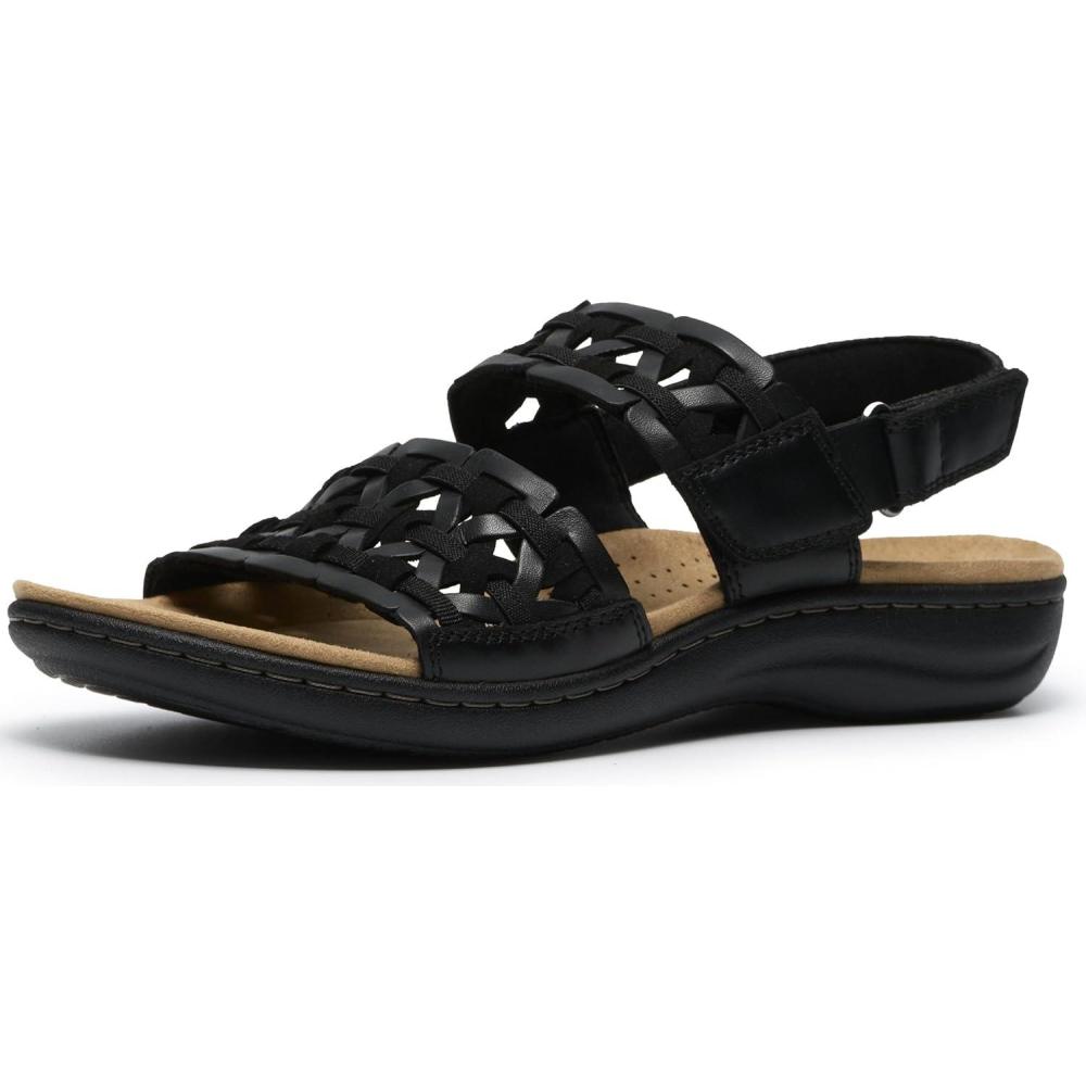 imageClarks womens Laurieann LilyBlack Leather