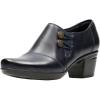 Navy Leather