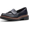 Navy Leather