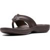 Brown Synthetic/Brown Sole