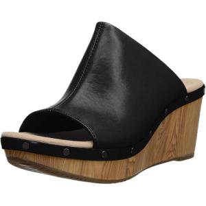 Clarks Women’s Annadel Molly(Black Leather)