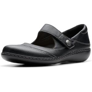 Clarks Women’s Ashland Elayne(Black Tumbled)