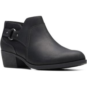 Clarks Women’s Charlten Grace(Black Oily)