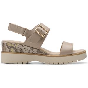 Clarks Women’s Diaz Rose(Sand Combi Leather)