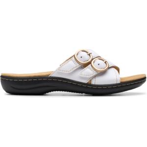 Clarks Women’s Laurieann Opal(White Leather)