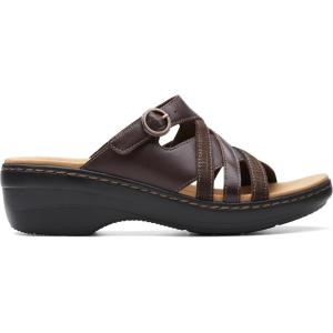 Clarks Women’s Merliah Holly(Dark Brown Leather)