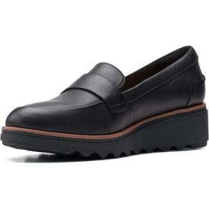 Clarks Women’s Neiley Pearl Sandals(Black Soft)