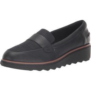 Clarks Women’s Neiley Pearl Sandals(Navy Combi Leather)