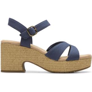 Clarks Women’s Nerisa Twist(Navy Canvas)