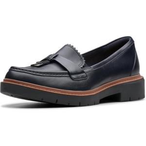 Clarks Women’s Westlynn Bella(Navy Leather)