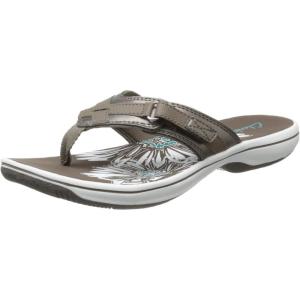 Clarks womens Breeze Sea(Pewter)