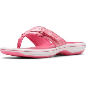 Clarks womens Breeze Sea(Pink Ombre)