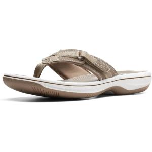 Clarks womens Breeze Sea(Taupe)