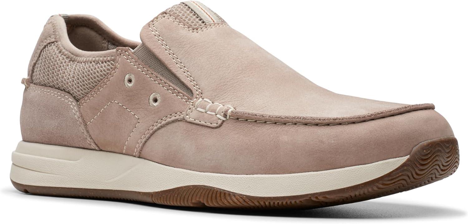 imageClarks Mens Sailview StepLight Grey Nubuck