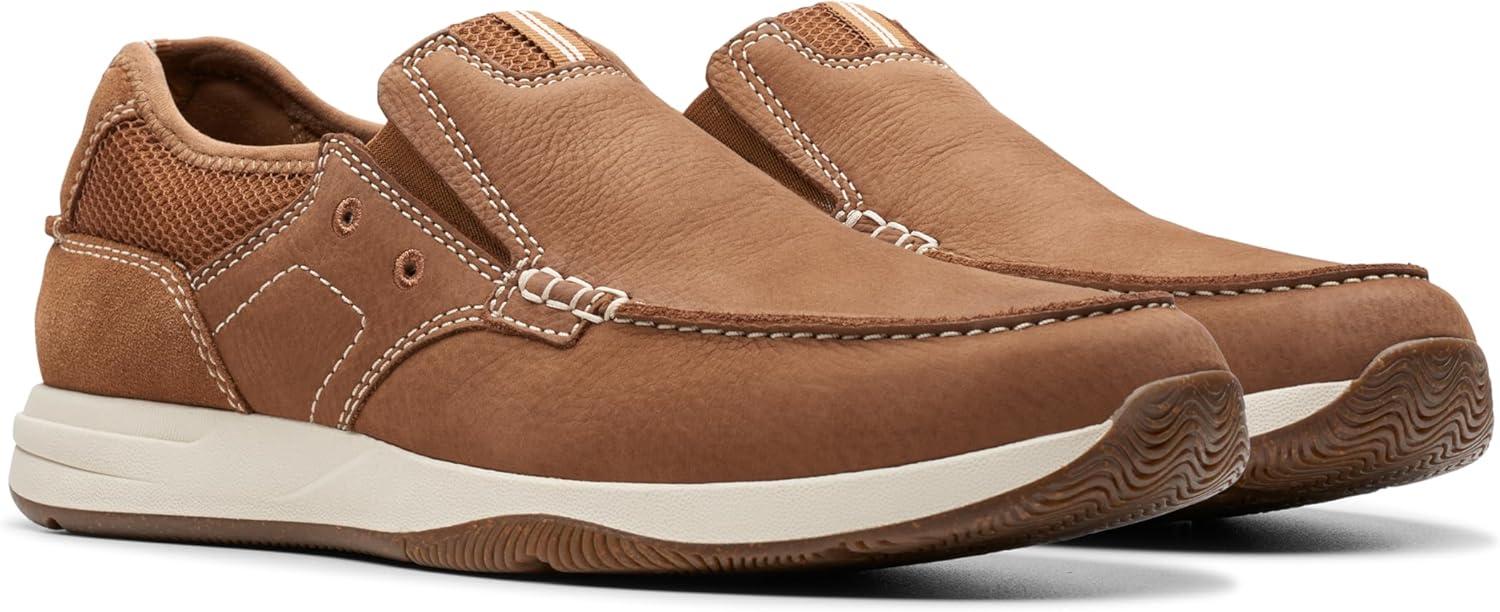 imageClarks Mens Sailview StepLight Tan Nubuck
