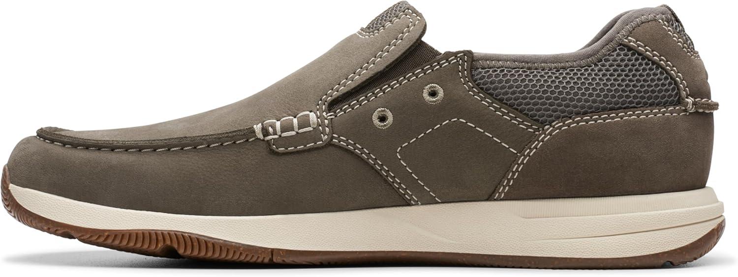 imageClarks Mens Sailview StepTaupe Nubuck