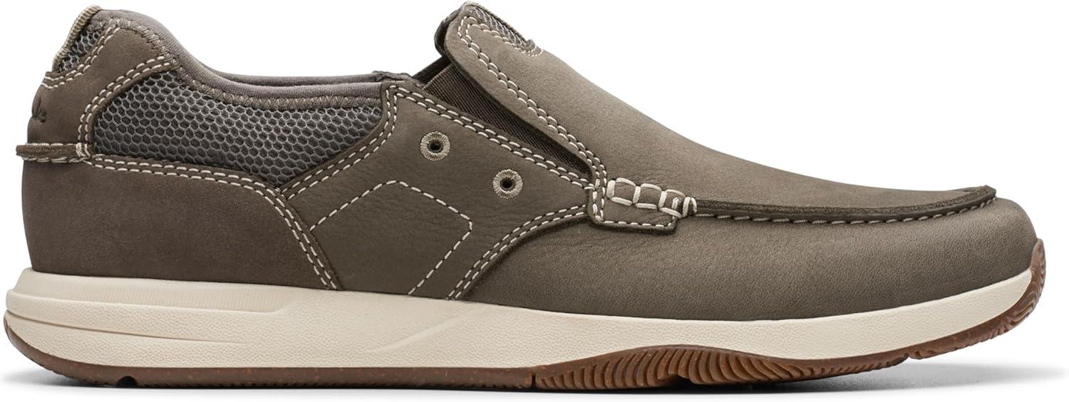 imageClarks Mens Sailview StepTaupe Nubuck