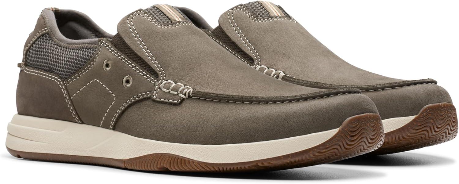 imageClarks Mens Sailview StepTaupe Nubuck