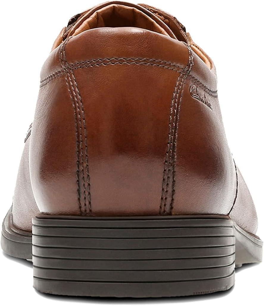 imageClarks Mens Tilden Cap OxfordDark Tan Leather