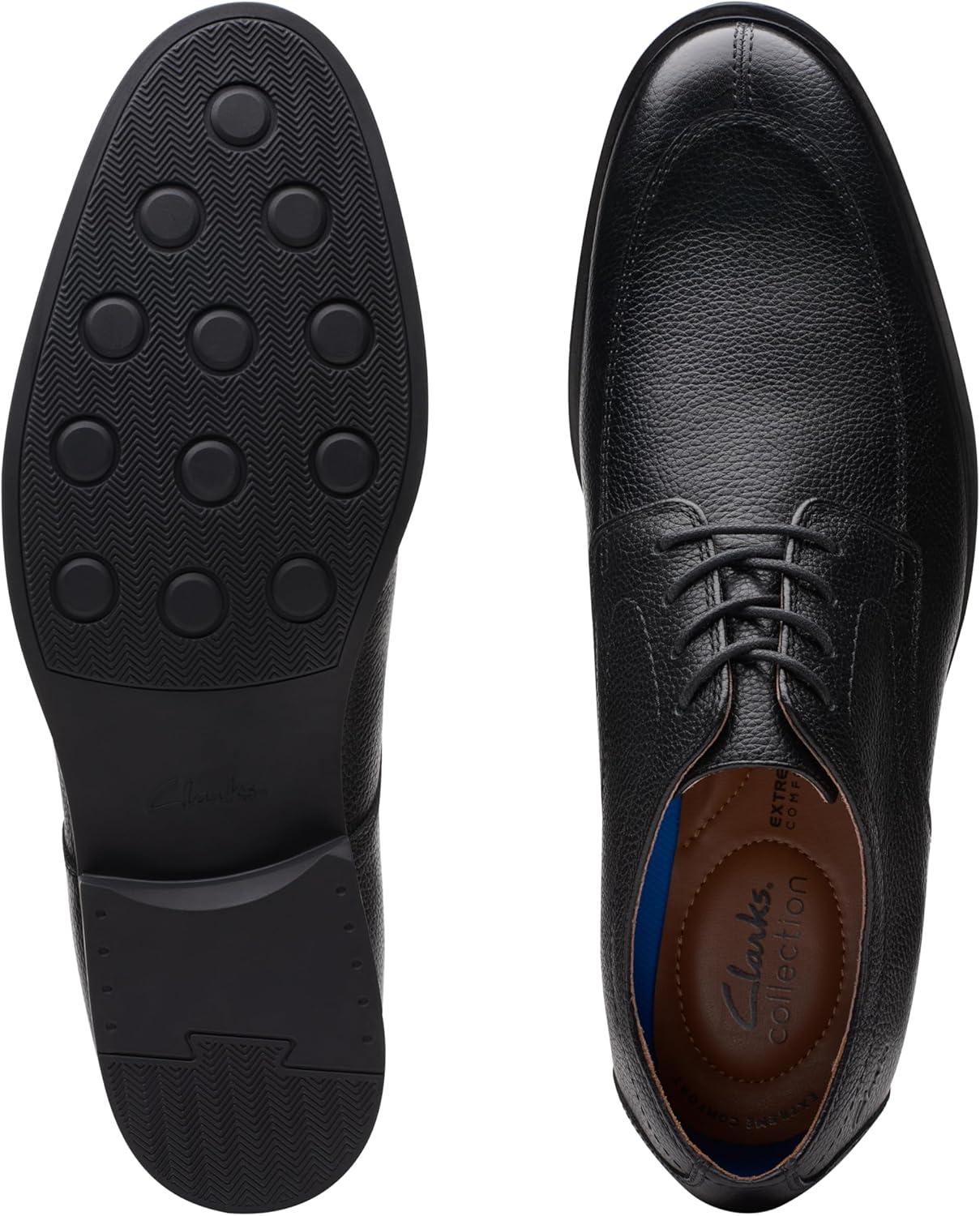 imageClarks Mens Whiddon ApronBlack Tumbled