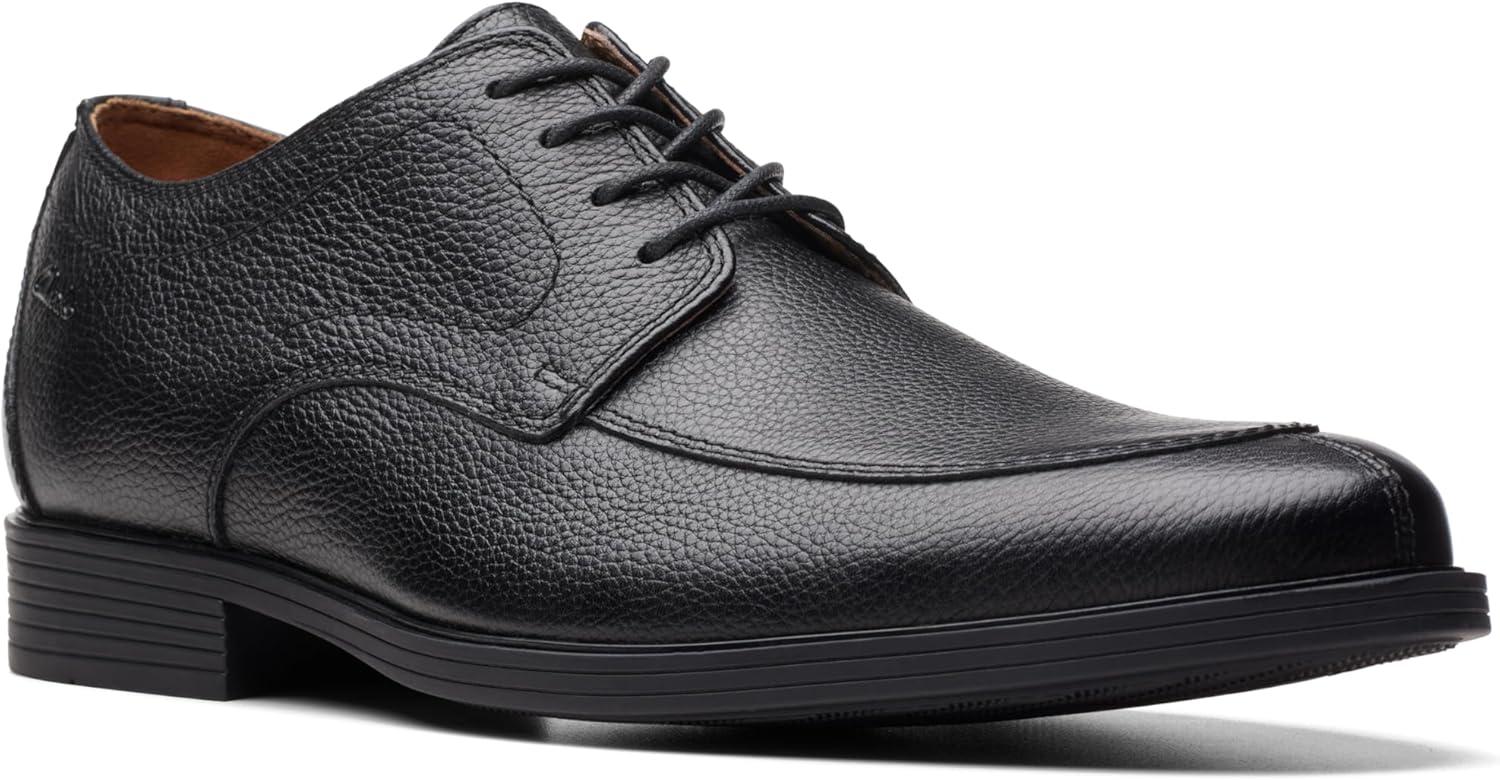 imageClarks Mens Whiddon ApronBlack Tumbled