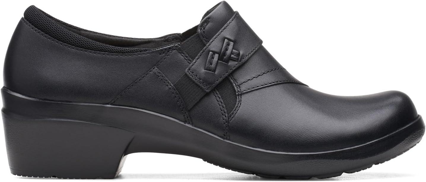 imageClarks Womens Angie PearlBlack Leather