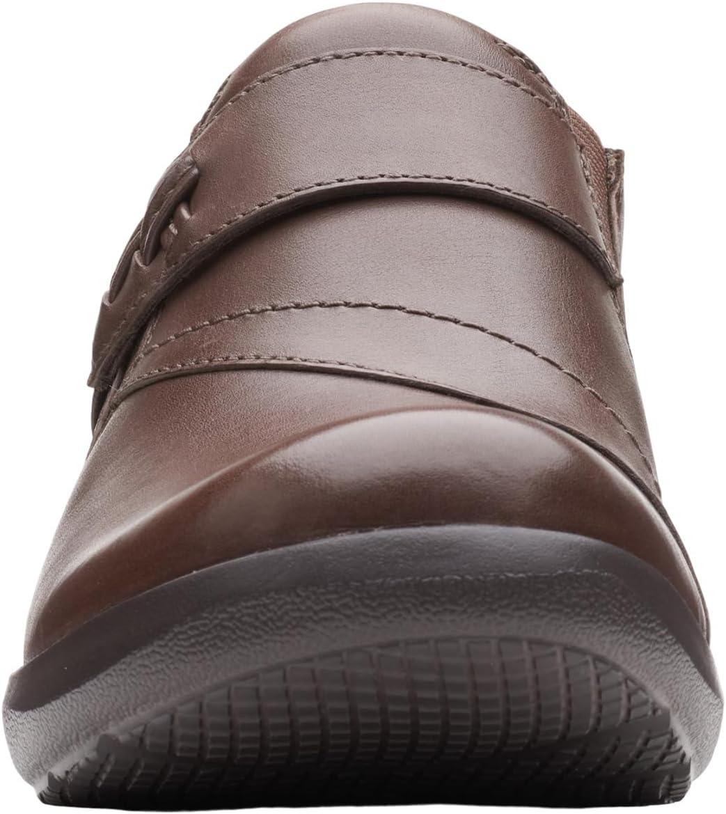 imageClarks Womens Angie PearlDark Brown Leather
