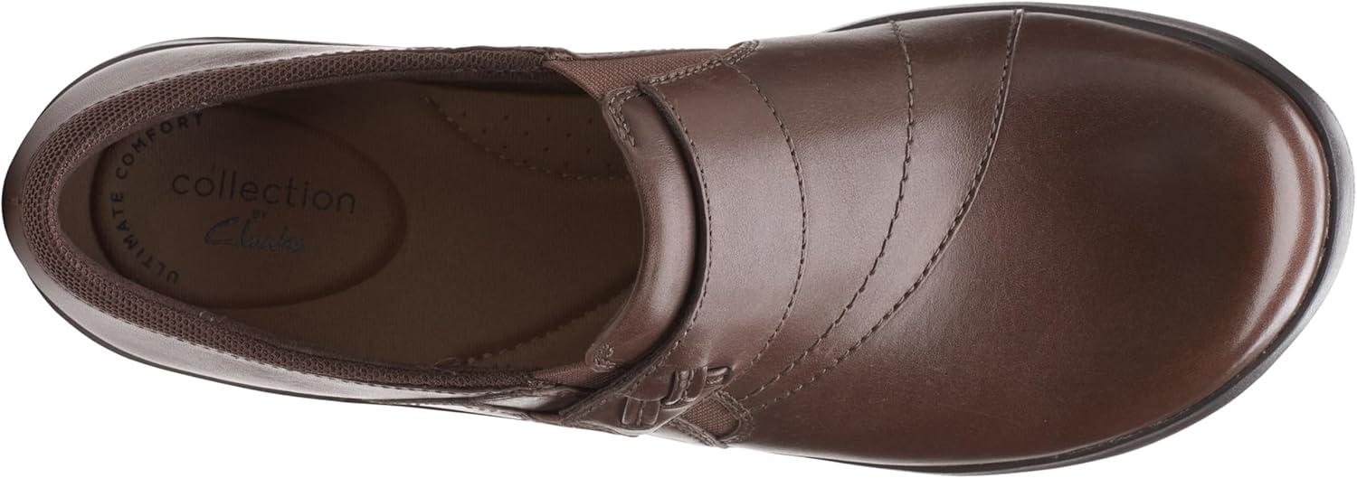 imageClarks Womens Angie PearlDark Brown Leather