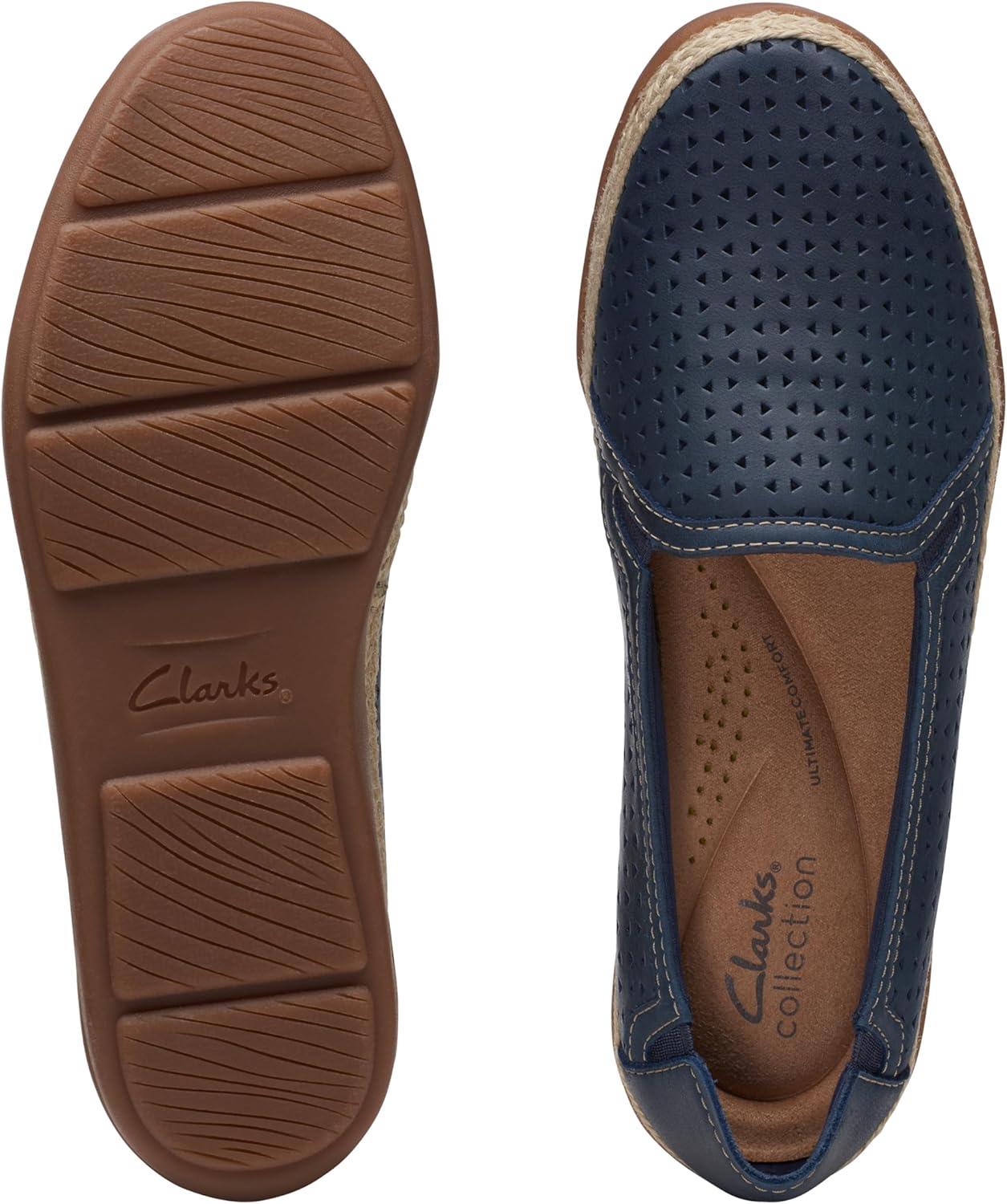 imageClarks Womens Elaina RubyNavy Leather
