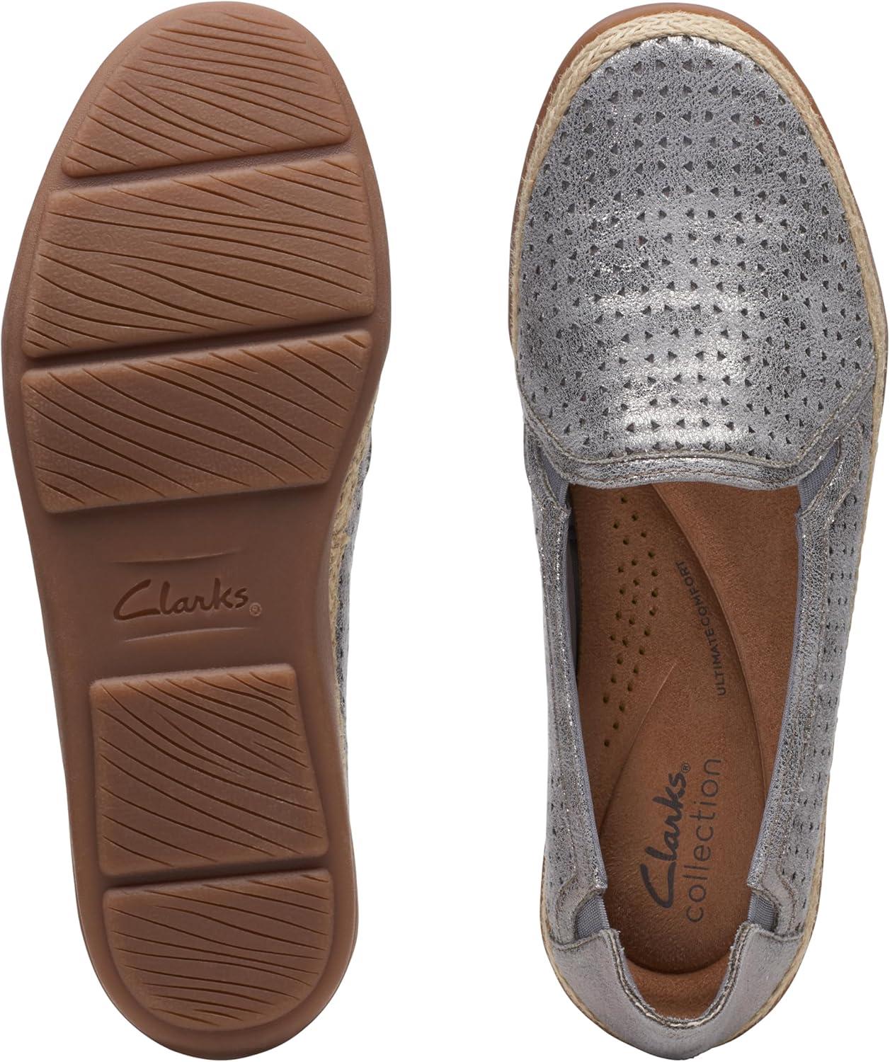 imageClarks Womens Elaina RubyPewter Textile