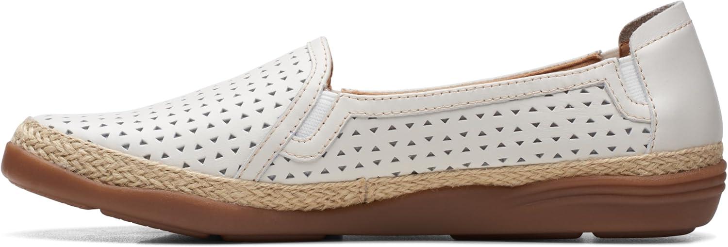 imageClarks Womens Elaina RubyWhite Leather