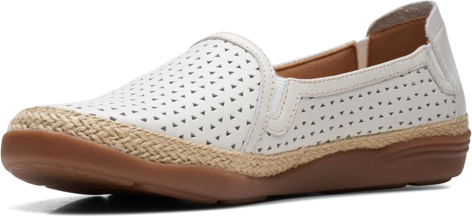 imageClarks Womens Elaina RubyWhite Leather
