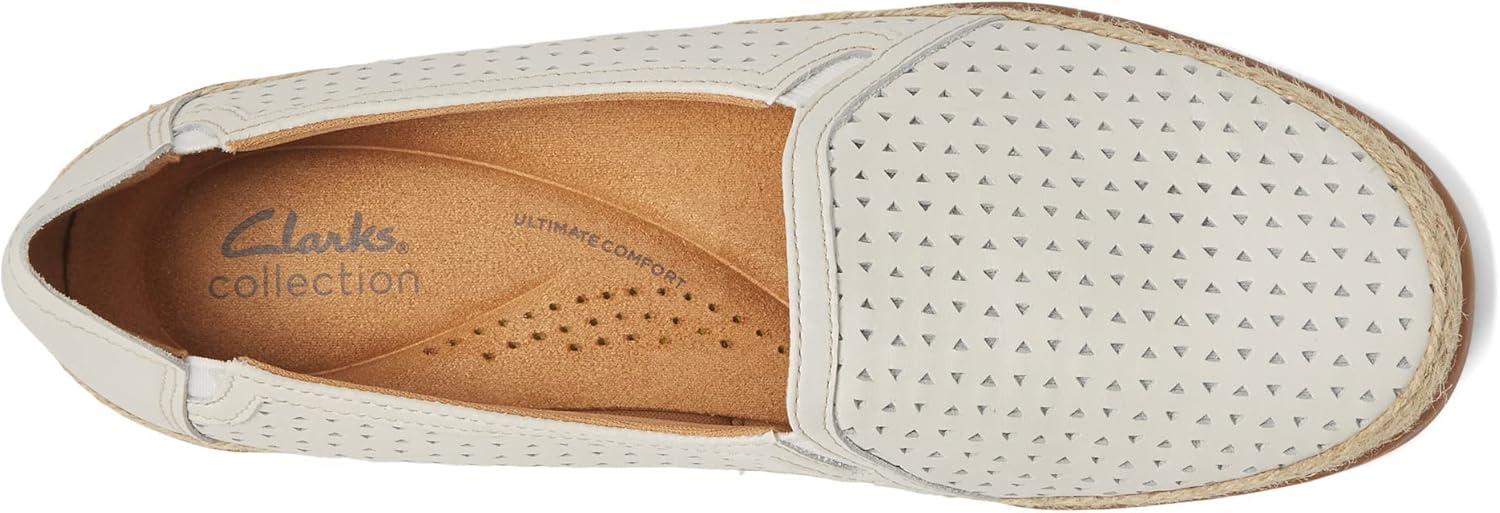 imageClarks Womens Elaina RubyWhite Leather