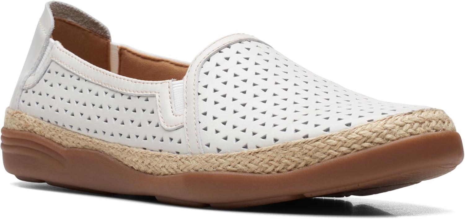 imageClarks Womens Elaina RubyWhite Leather