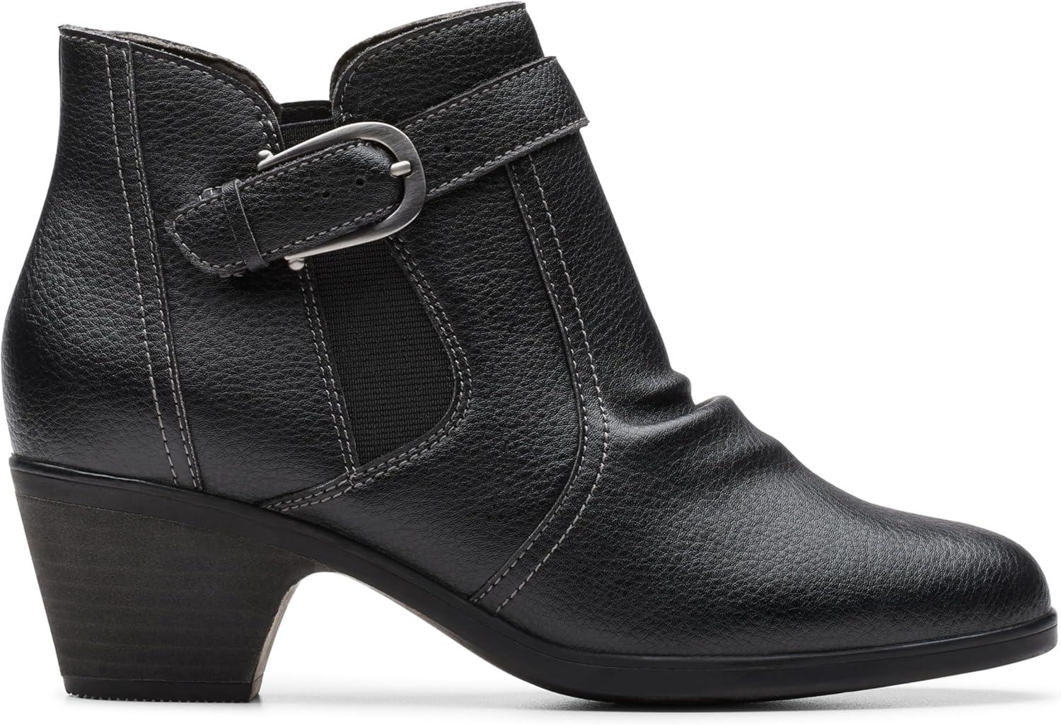 imageClarks Womens Emily2 OpalBlack Leather