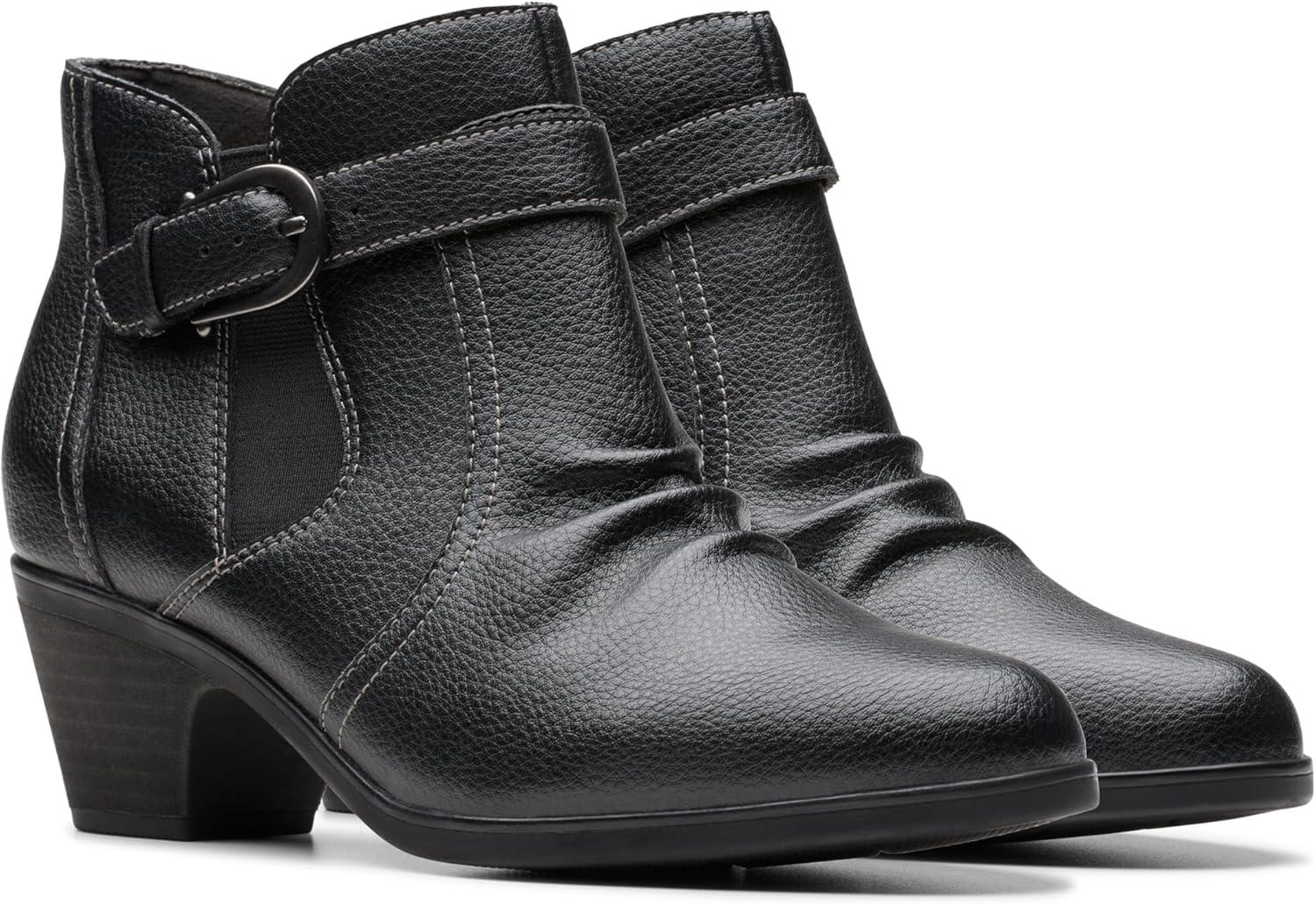 imageClarks Womens Emily2 OpalBlack Leather