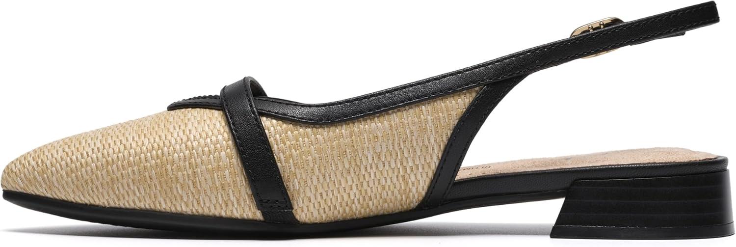 imageClarks Womens Natalyn Sling Ballet FlatNatural Raffia